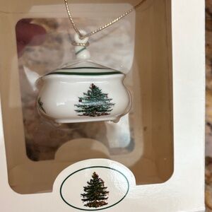 1938 design miniature sugar bowl ornament